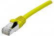 Câble Ethernet Cat 6a FTP LSOH snagless 0.30m jaune