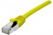 Câble Ethernet Cat 6a FTP LSOH snagless 1.50m jaune