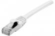 Câble Ethernet CAT6 F/UTP LSOH snagless blanc - 0.30m