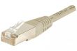 Câble Ethernet Cat 6 0.15m F/UTP gris