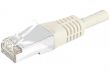 Câble Ethernet Cat 6 0.30m F/UTP gris