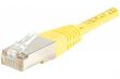 Câble Ethernet Cat 6 1m F/UTP jaune