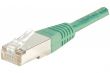 Câble Ethernet Cat 6 0.15m F/UTP vert