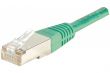 Câble Ethernet Cat 6 0.30m F/UTP vert