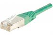 Câble Ethernet Cat 6 2m F/UTP vert