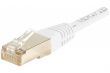 Câble Ethernet Cat 6 0.30m F/UTP blanc