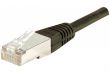 Câble Ethernet CAT6 50m F/UTP noir