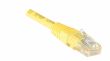 Câble Ethernet Cat 5e 0.50m UTP jaune