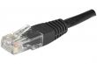Câble Ethernet Cat 5e 0.15m UTP noir