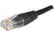 Câble Ethernet Cat 5e 2m UTP noir