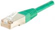 Câble Ethernet Cat 5e 0.30m FTP vert