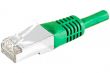 Câble Ethernet CAT5e 10m FTP vert