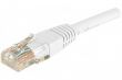 Câble Ethernet Cat 6 0.50m UTP blanc