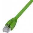 Câble Ethernet Cat 6a 2m S/FTP Snagless LSOH pur vert