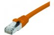 Câble Ethernet Cat 6a F/UTP LSOH snagless orange - 0.50m