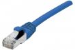 Câble Ethernet Cat 6 F/UTP LSOH snagless bleu- 25m