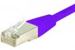 Câble Ethernet Cat 6 S/FTP violet - 0.15m
