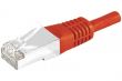 Câble Ethernet Cat 6 0.15m SFTP rouge