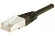 Câble Ethernet Cat 5e 0.30m FTP noir