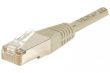 Câble Ethernet CAT5e 0.15m FTP beige