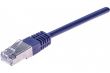Câble Ethernet Cat 6 1.50m F/UTP cuivre violet