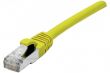 Câble Ethernet Cat 7 0.50m S/FTP LSOH snagless jaune
