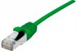 Câble Ethernet Cat 6a S/FTP LSOH Ultra Fin vert 0.30m