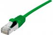 Câble Ethernet Cat 6a S/FTP LSOH Ultra Fin vert 0.50m