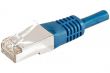 Câble Ethernet Cat 6a 0.15m FTP bleu