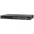 Switch Ethernet gigabit CISCO 24 Ports RJ45 100Mbps manageable NIV3 + 2 x 10 Giga + 2 SFP+ 10 Giga -