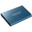 Disque dur externe SSD SAMSUNG T5 - USB-C 500Go bleu