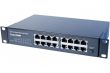 Switch Ethernet rackable 10" & 19" 16 Ports RJ45 Gigabit