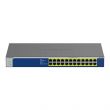 Switch Ethernet NETGEAR Gigabit GS524PP-100EUS 24 Ports PoE - 2 Couches supportées