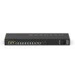 NETGEAR GSM4212PX - Switch Ethernet manageable 10 ports Gigabit dont 8 PoE+ 240W 2x SFP+ - Rackable