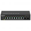 NETGEAR GSM4210PX - Switch Ethernet manageable 8 ports Gigabit PoE+ 220W 2x SFP+