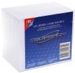 Boitier CD JEWELBOX STD 2 CD transparent pack 10