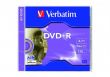 Boite de 5 DVD-R vierge 4.7GB 16x - VERBATIM
