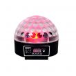 Jeu de lumière demi-sphère à LED RGB 9x3W