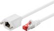 Rallonge Ethernet Cat 6 0.50m F/UTP blanche