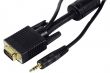 Câble VGA + audio