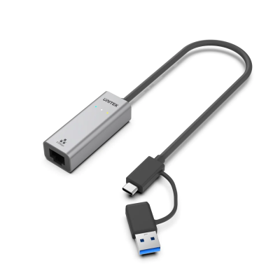 Convertisseur USB 3.1 Gen1 type C vers Ethernet RJ45 2.5Gbps (Adaptateur USB  type A inclus) => Livraison 3h gratuite* @ Click & Collect Boutique Paris  République