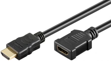 Rallonge HDMI mâle femelle highspeed 2m => Livraison 3h gratuite