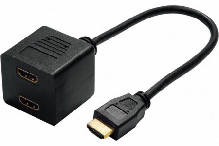 DVI-D mâle personnalisé à 2 double HDMI femelle vidéo splitter câble  fournisseurs et fabricants et usine - STARTE