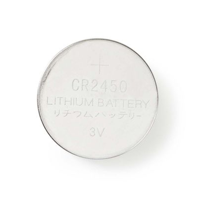CONECTICPLUS Pack de 5 Piles Bouton Lithium 3V CR2450 