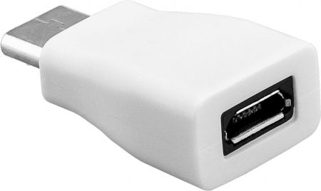 Adaptateur USB type C mâle vers Micro USB 2.0 femelle monobloc