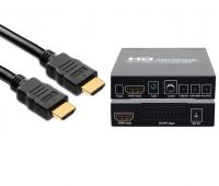 Cable HDMI, coaxial, fibre optique, peritel