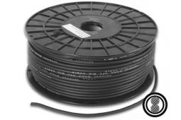 Bobine de câble XLR micro 2 x 0.34 mm - 100m noir