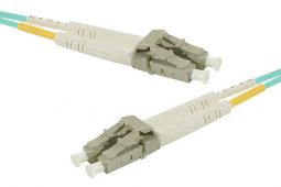 Câble fibre optique multimode 50/125 OM3 LSZH LC-UPC/LC-UPC 8m