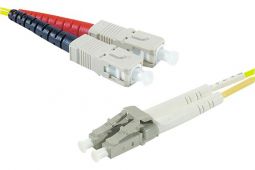 Câble fibre optique monomode 9/125 OS2 LSOH LC/SC 2m