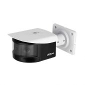 Caméra de surveillance IP extérieure POE HD 3 x 2MP POE - fisheye 180° 1.3mm blanche